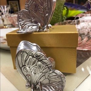 Neiman Marcus Papillon salt and pepper shakers